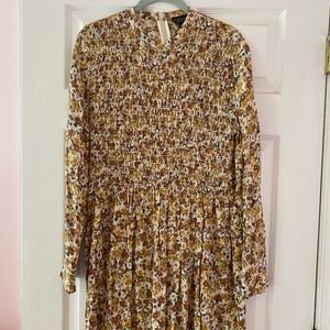 Topshop autumnal dress